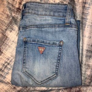 High rise guess jeans